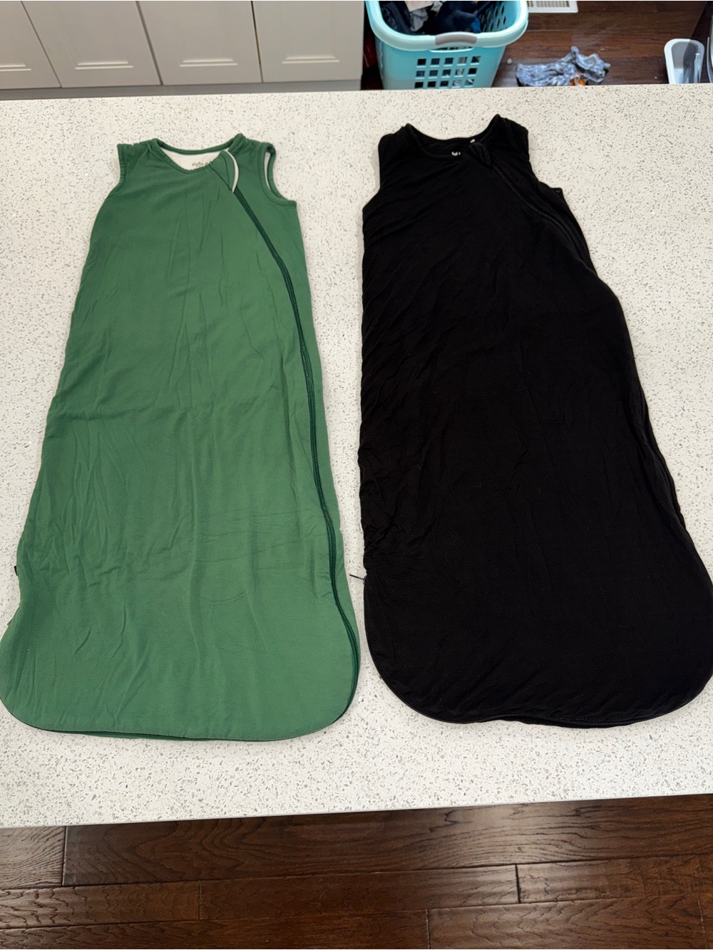 Kyte BABY/Little Sleepies Sleep Sacks — Green and Black